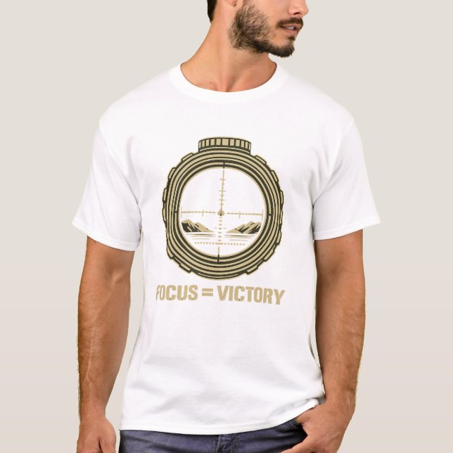 T-shirt Focus = Victory Tactical Scope (Devant)