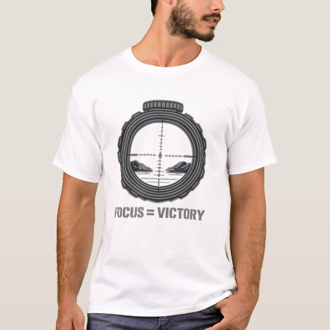 T-shirt Focus = Victory Tactical Scope (Devant)