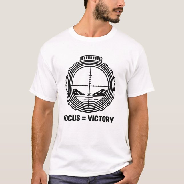 T-shirt Focus = Victory Tactical Scope (Devant)