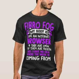 T-shirt Fog - Fibro Survivor Fun Fibromyalgia Sensibilisat