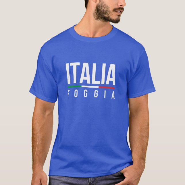T-shirt Foggia Italia (Devant)