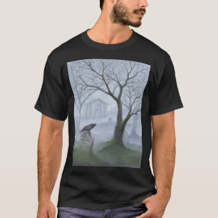 T-shirt Foggy Graveyard