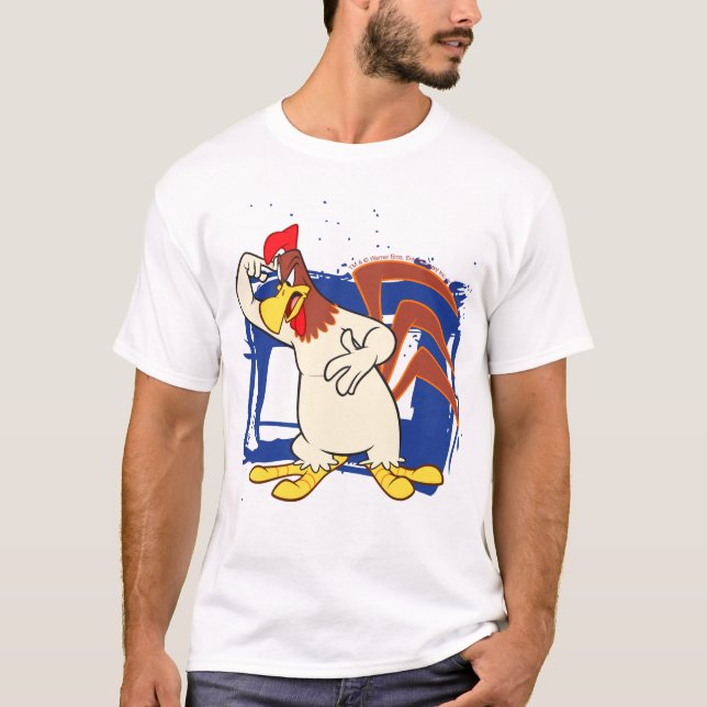 T-shirt Foghorn pointe vers la tête (Devant)