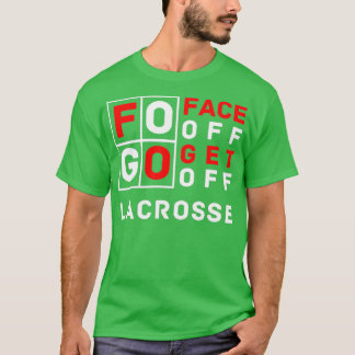 T-shirt FOGO Face Hors Lacrosse Design