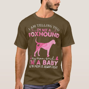 T-shirt Fohound Maman Baby Funny Mignonne Chien Propriétai