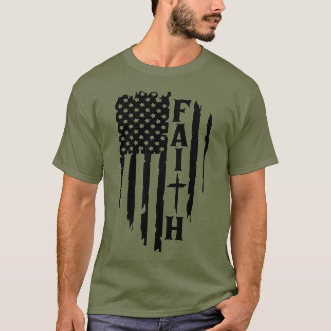 T-shirt Foi Américaine (Devant)