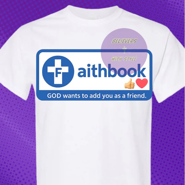 T-shirt Foi - Ami - Chrétien (Créateur téléchargé)