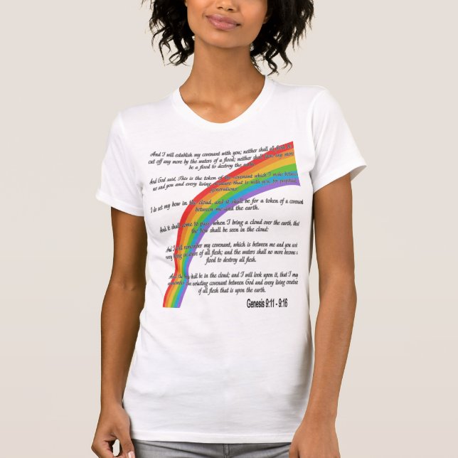 T-shirt Foi arc-en-ciel (Devant)