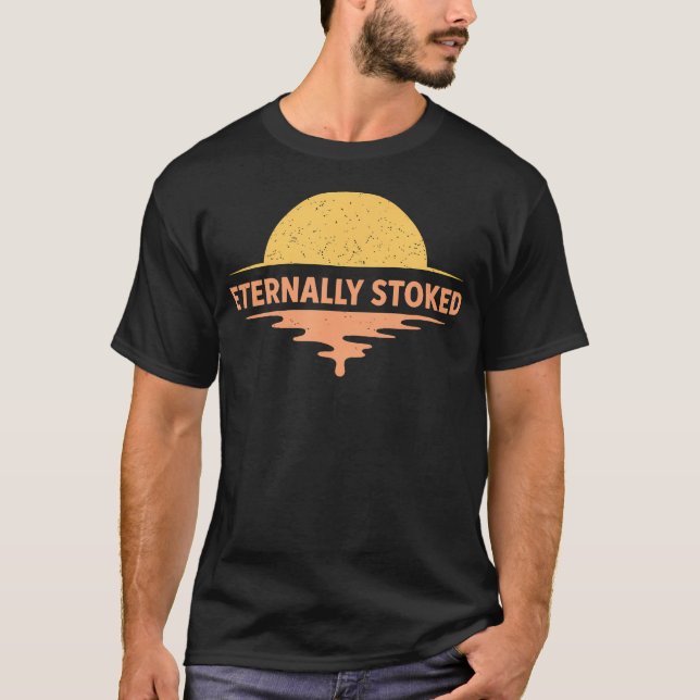 T-shirt Foi chrétienne éternellement excitée par la nature (Devant)