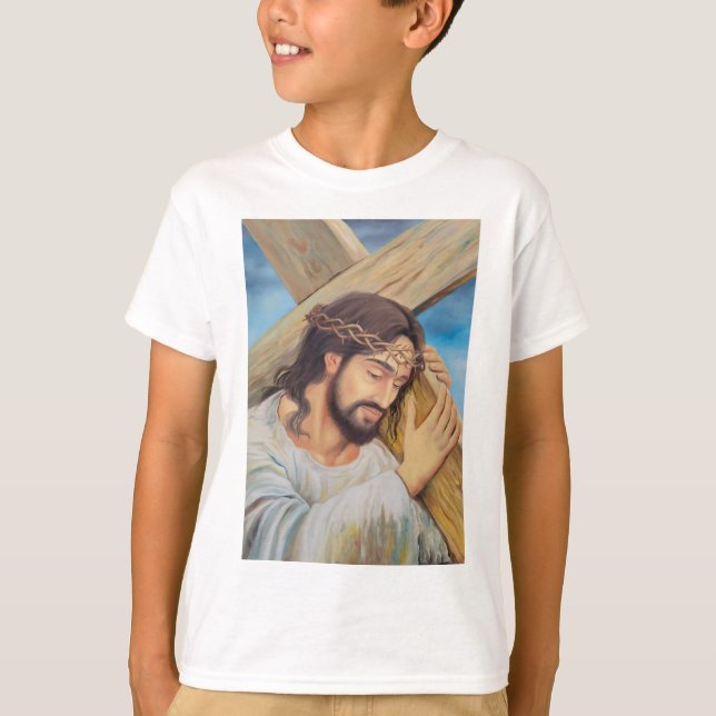 T-shirt Foi chrétienne Jésus Christ (Devant)