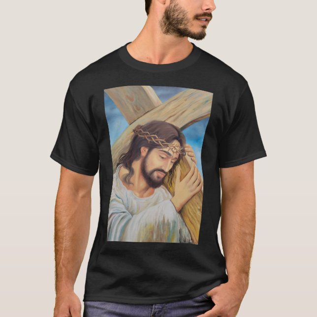 T-shirt Foi chrétienne Jésus Christ (Devant)