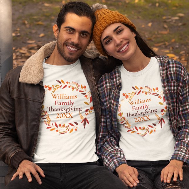 T-shirt Foi d'automne Thanksgiving (Créateur téléchargé)