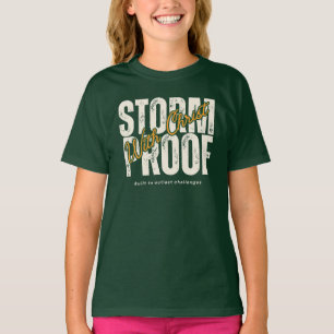 T-shirt Foi de l'Évangile Jésus-Christ Prière Vert Graphiq