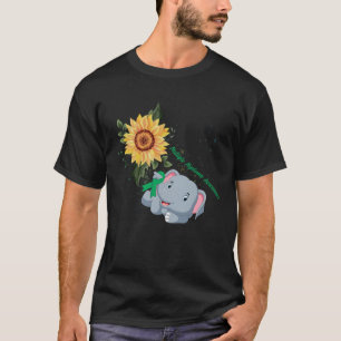 T-shirt Foi éléphante Espoir Combattre l'amour Maladie du 