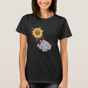 T-shirt Foi éléphante Espoir combattre l'amour multiple My