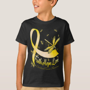 T-shirt Foi Espoir Amour Enfance Cancer Conscience Libellu