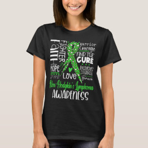 T-shirt Foi Espoir Amour Guérir le lymphome non hodgkinien