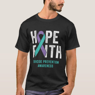T-shirt Foi Espoir Prévention Suicide Sensibilisation Viol