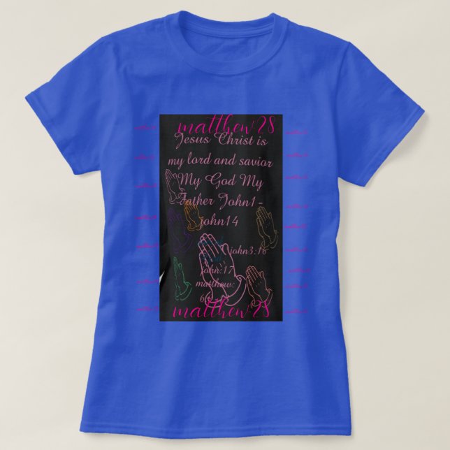 T-shirt foi, femmes, beauté  (Design devant)