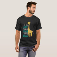 Foi Giraffe Inspirationnelle Plus Grande Que La Pe