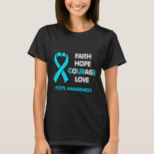T-SHIRT FOI HOPE COURAGE LOVE...POTS