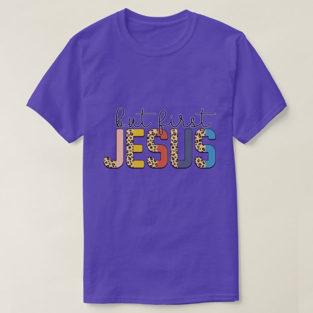 T-shirt Foi Jésus 9 (Design devant)