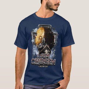 T-shirt Foi Jésus Chevalier Bible Psaume chrétien