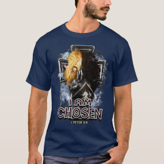 T-shirt Foi Jésus Chevalier Bible Psaume chrétien