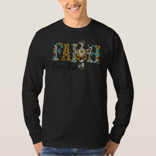 T-shirt Foi léopard sur la peur Tournesol Cachet Ouest