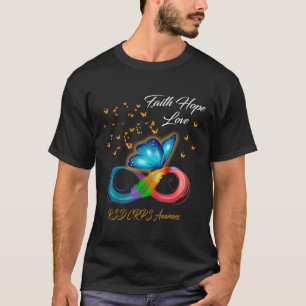 T-shirt Foi papillon Espoir Aimer RSD RCR Sensibilisation