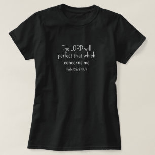 T-shirt Foi simple en Dieu Noir et Blanc
