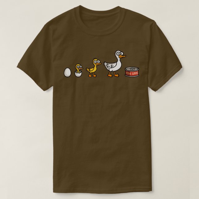 T-shirt Foie gras  (Design devant)