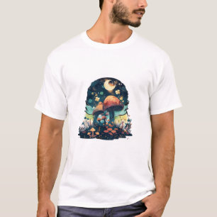 T-shirt Foire aux champignons Cottagecore et esthétique Go