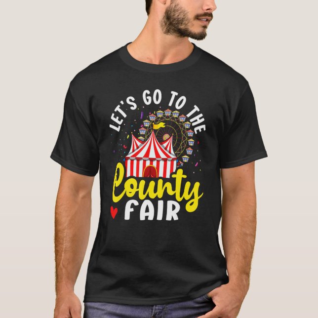 T-shirt Foire du Comté Allons à la Foire du Comté (Devant)