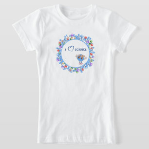 T-Shirt Foire scientifique Atomes Molécules Particules Pai