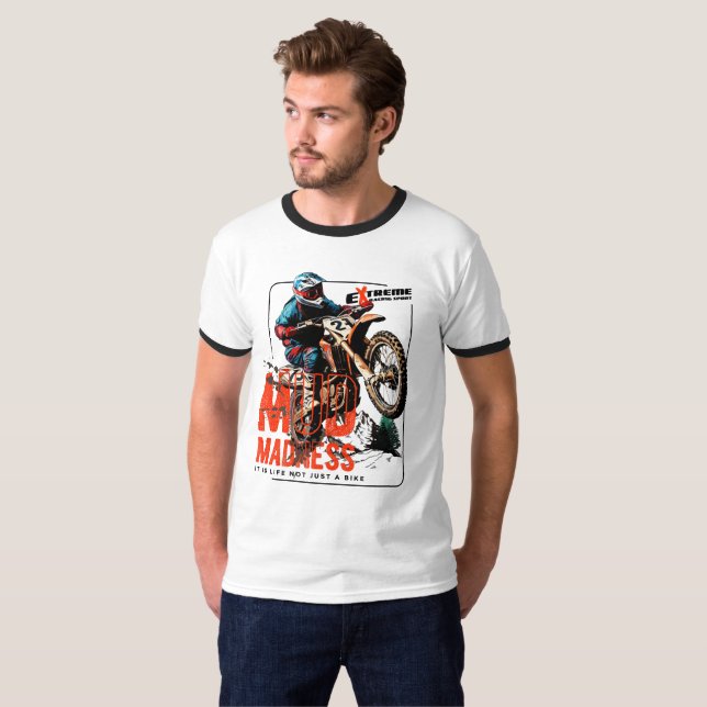 T-shirt Folie boueuse | Doigt pour hommes (Devant entier)