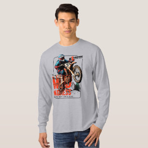 T-shirt Folie boueuse Manches longues pour hommes