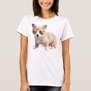 T-shirt Folie de corgi