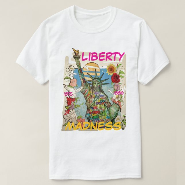 T-shirt Folie de liberté (Design devant)
