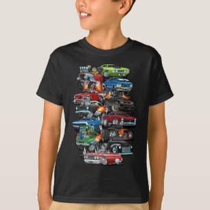 T-shirt Folie de voiture ! Véhicules musicaux, voitures cl