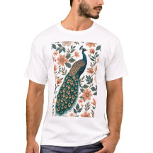 Folklore Indien Moderne Motif Paon
