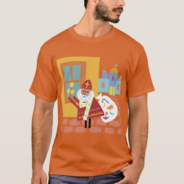 T-shirt Folky St. Nicholas (Devant)