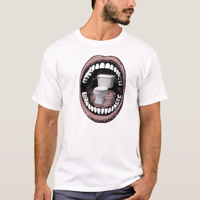 T-shirt Folle bouche (Devant)