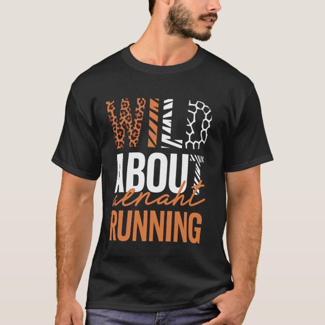 T-shirt Folle de course (Devant)
