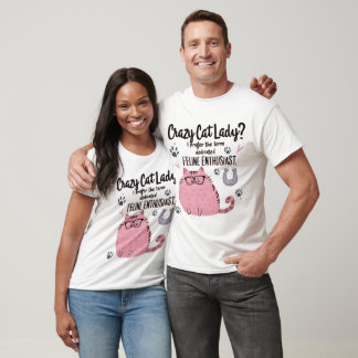 T-shirt Folle des chats ? Cadeau drôle pour amateur de cha