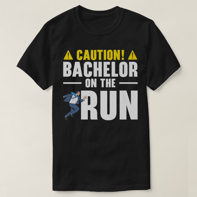 T-shirt Folle fête de Bachelor Bachelorette Party célibata (Design devant)