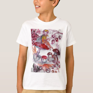 T-shirt FOLLET MAGIQUE DE CHAMPIGNONS Imaginaire Floral Ro
