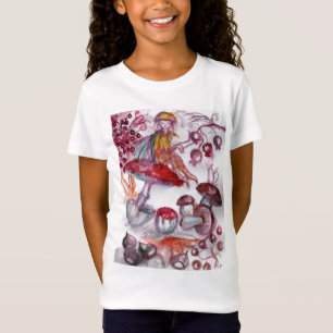 T-Shirt FOLLET MAGIQUE DE CHAMPIGNONS Imaginaire Floral Ro