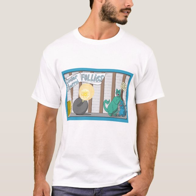 T-shirt Follies de la barrique de cidre Comic (Devant)