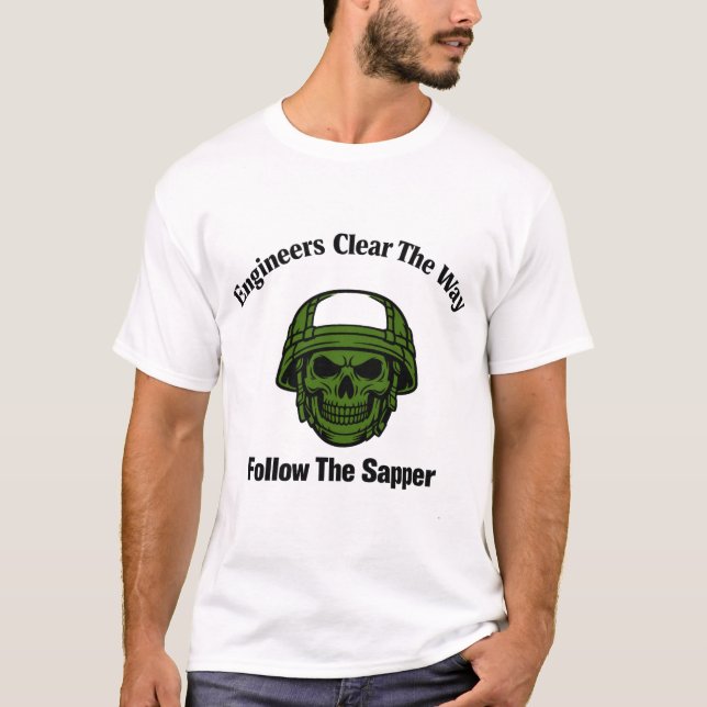 T-shirt Follow The Sapper Engineer Tee (Devant)
